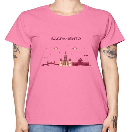 SacramentoCL 1763# - cities -  Missy T-Shirt