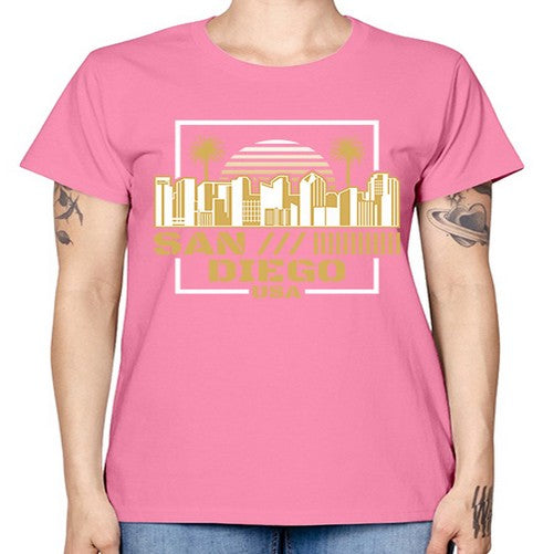 San Diego 1775# - cities -  Missy T-Shirt