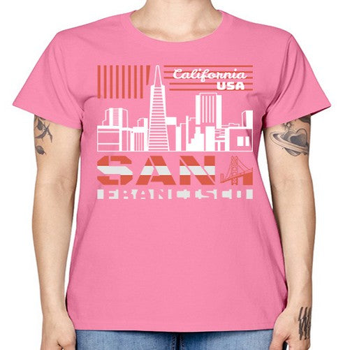 San Francisco 1777# - cities -  Missy T-Shirt