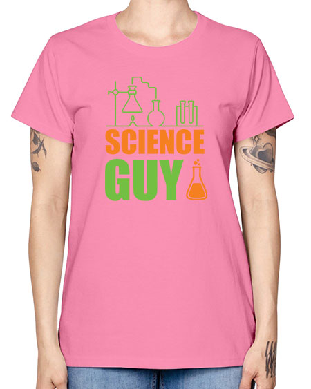 Science Guy 112# - general science -  Missy T-Shirt