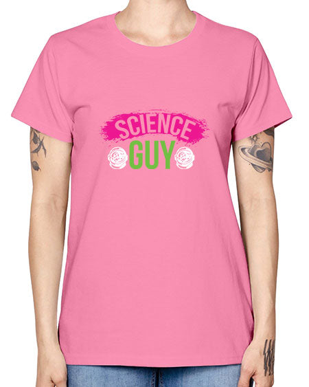 Science Guy 113# - general science -  Missy T-Shirt