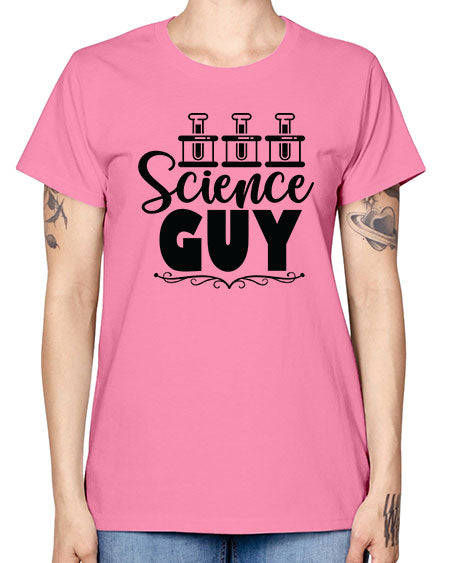 Science Guy 118# - general science -  Missy T-Shirt