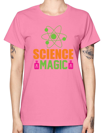 Science Magic 68# - general science -  Missy T-Shirt