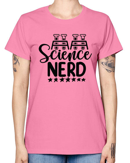Science Nerd 58# - general science -  Missy T-Shirt