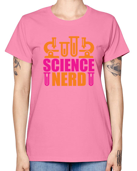 Science Nerd 59# - general science -  Missy T-Shirt
