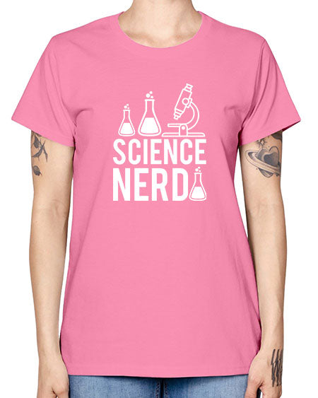 Science Nerd 61# - general science -  Missy T-Shirt