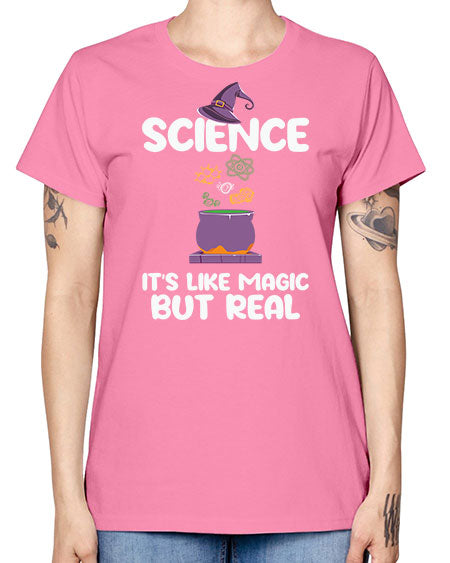 ScienceItsLikeMagicButScientistSkinite Scientist Skinite 48# - general science -  Missy T-Shirt