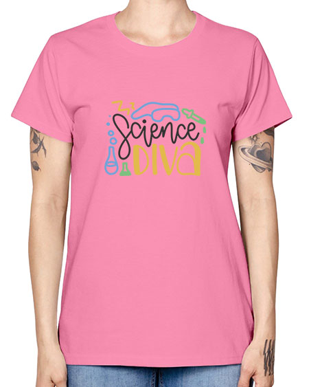 Sciencediva 43# - general science -  Missy T-Shirt