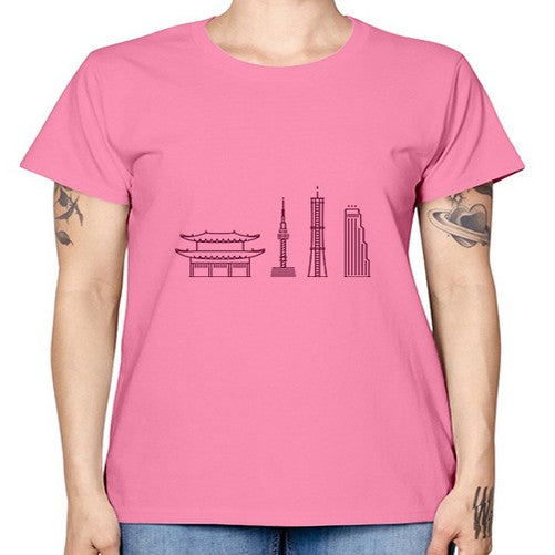 Seoul 1814# - cities -  Missy T-Shirt