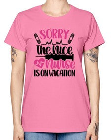 Sorry The Nice Nurse Style Style 1422# - nurse -  Missy T-Shirt