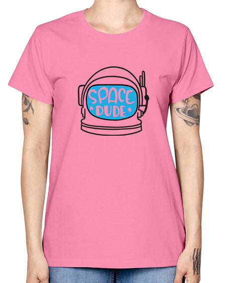 Spacedude 12# - space -  Missy T-Shirt