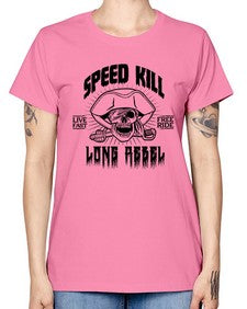 Speed kill 1107# - graphic -  Missy T-Shirt