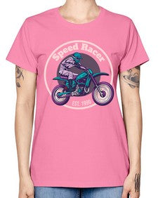 Speed racer 63# - motorcycle -  Missy T-Shirt