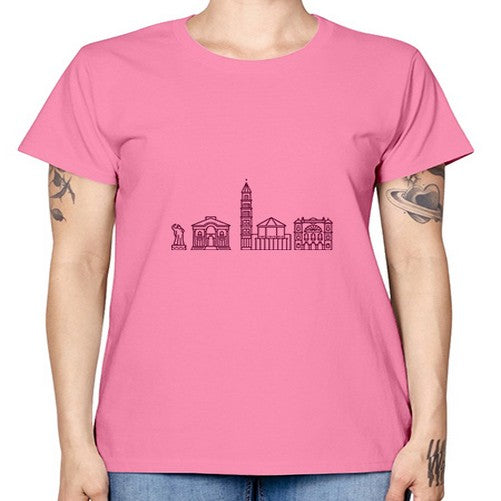 Split 1876# - cities -  Missy T-Shirt