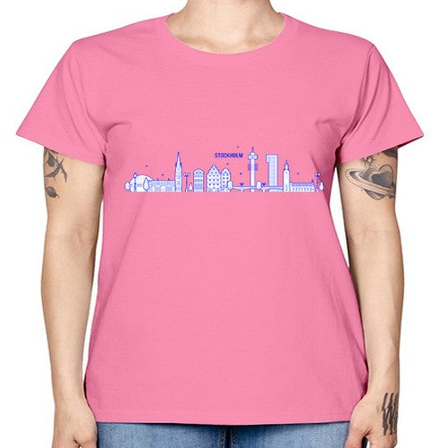 Stockholm 1895# - cities -  Missy T-Shirt