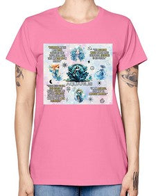 Straight Aquarius 468# - aquarius -  Missy T-Shirt