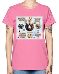Straight Aries 469# - aries -  Missy T-Shirt