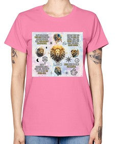 Straight Leo 473# - leo -  Missy T-Shirt