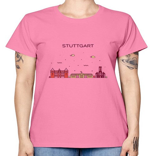 Stuttgart 1901# - cities -  Missy T-Shirt