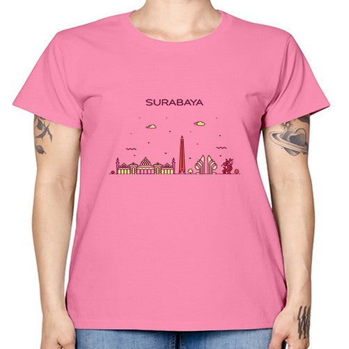 Surabaya 1905# - cities -  Missy T-Shirt