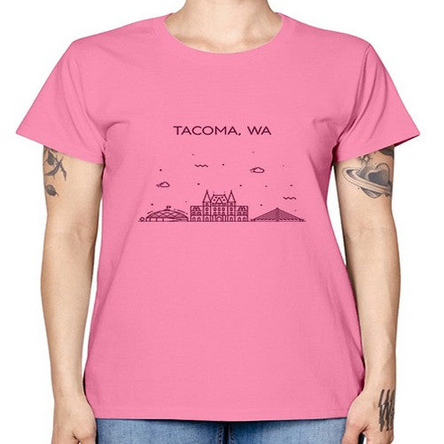 TacomaWA 1928# - cities -  Missy T-Shirt