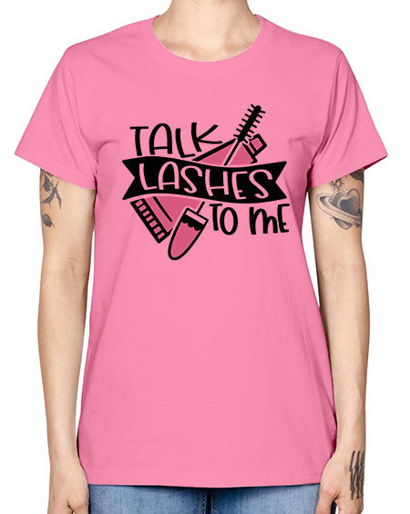 Talk Lashes To Me Style 17# - beauty - fashion -  Missy T-Shirt