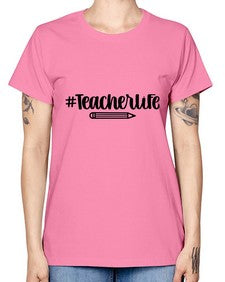Teacher Life Style 1454# - teacher -  Missy T-Shirt