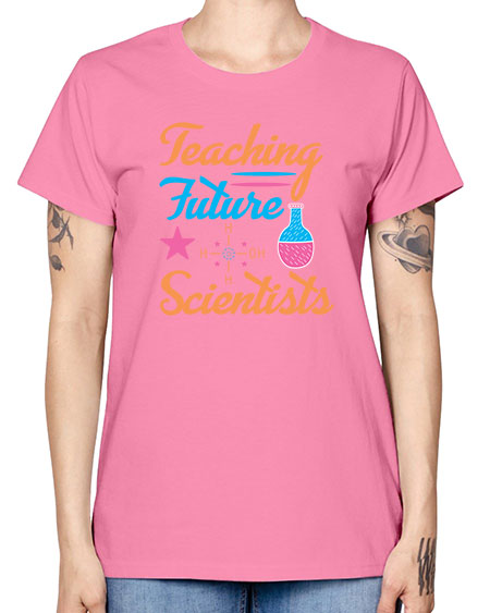 TeachingfuturescientistsScience tshirt design Sciencetshirtdesign 23# - general science -  Missy T-Shirt