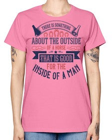 There is something about the outside of a horse that is good for the inside of a man Style 16# - horse -  Missy T-Shirt