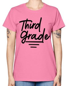 Third Grade 947# - third grade -  Missy T-Shirt