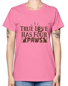 True Love Has Four Paws Style 24# - cats -  Missy T-Shirt