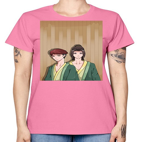 Two man in a hot spring 18# - anime -  Missy T-Shirt