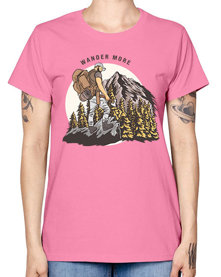 Wander More 3# - nature -  Missy T-Shirt