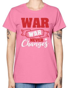 War War never changes 53# - video games -  Missy T-Shirt
