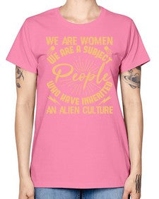 We are women we are people 42# - ufo -  Missy T-Shirt