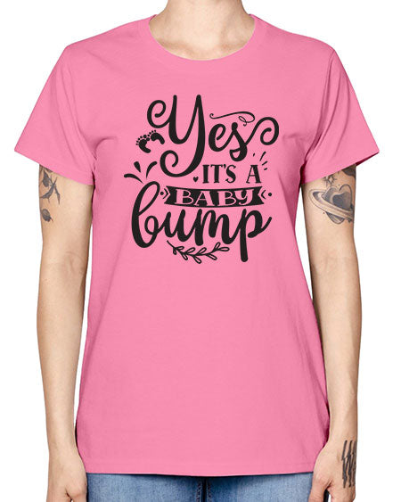 Yes it s a baby bump 476# - pregnancy -  Missy T-Shirt