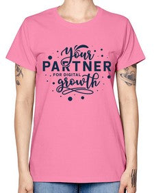 Your Partner for Digital Growth 1# - internet -  Missy T-Shirt