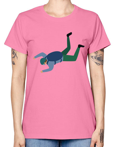 all in one 01# - parachute -  Missy T-Shirt