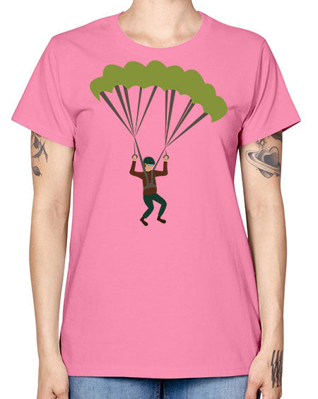 all in one 11# - parachute -  Missy T-Shirt