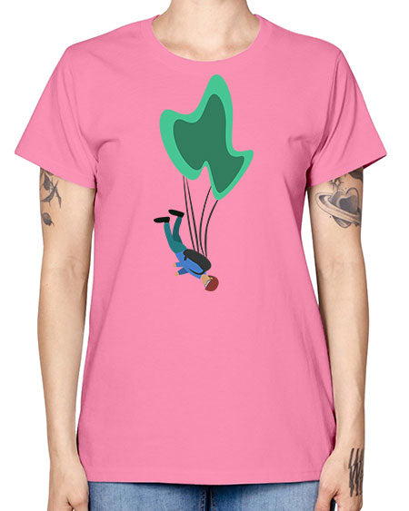 all in one 12# - parachute -  Missy T-Shirt