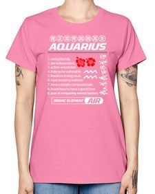 aquarius 85# - aquarius -  Missy T-Shirt