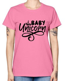 baby unicorn 15# - unicorn -  Missy T-Shirt