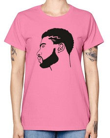 beardman 52# - black boys or men -  Missy T-Shirt