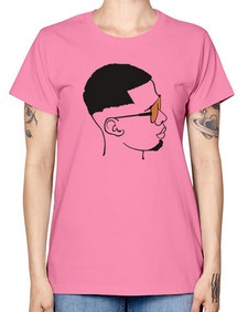 beardman 57# - black boys or men -  Missy T-Shirt