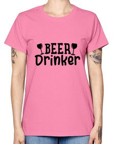 beer drinker 46# - beer -  Missy T-Shirt