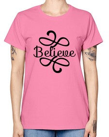 believe 48# - unicorn -  Missy T-Shirt