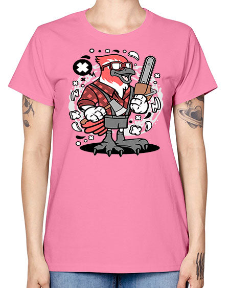 bird lumberjack 17# - birds -  Missy T-Shirt