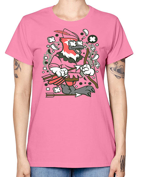 bird robin hood 25# - birds -  Missy T-Shirt