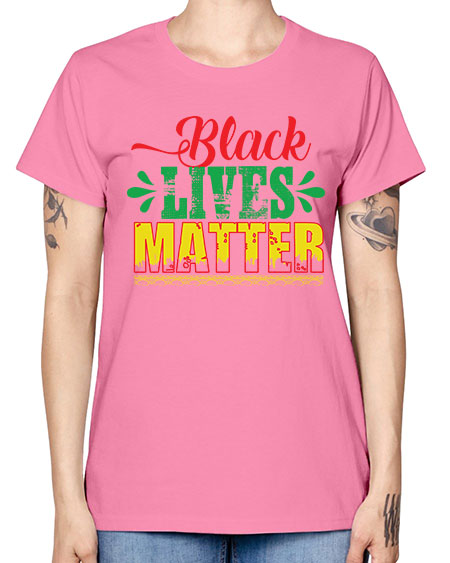 black lives matter 7# - black words and phrases -  Missy T-Shirt