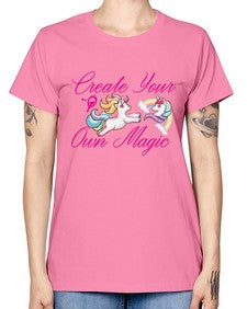create your own magic 84# - unicorn -  Missy T-Shirt